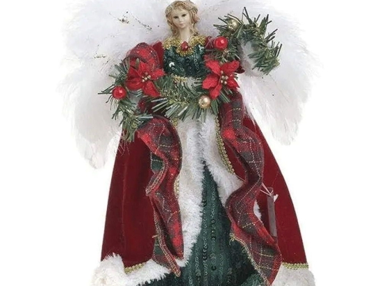 Χριστουγεννιάτικος Άγγελος 2-70-295-0025 28cm Multi Inart