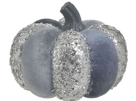 Κολοκύθα 2-70-758-0067 Φ20x16cm Grey-Silver Inart