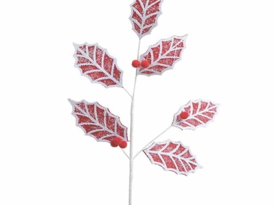 Κλαδί-Φυτό 2-85-652-0045 67cm White-Red Inart