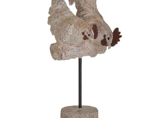 Διακοσμητικές Κότες 1-70-211-0001 14x11x30cm Multi Inart