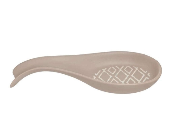 Βάση Για Κουτάλα 3-60-931-0212 22x8x3cm Beige-Ecru Inart Πορσελάνη