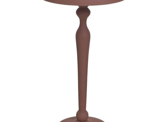 Τραπεζάκι Βοηθητικό 3-50-282-0011 Φ35x57cm Terracotta Inart