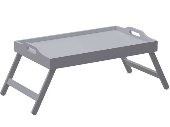 Δίσκος Κρεβατιού 6-70-590-0003 59x36x25cm Grey Click Ξύλο