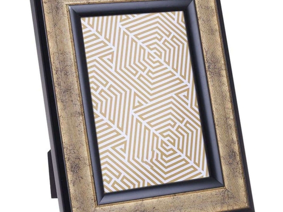 Κορνίζα 6-30-524-0016 20x25cm Black-Gold Click Πλαστικό