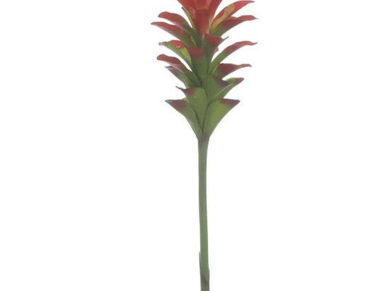 Διακοσμητικό Κλαδί-Λουλούδι 3-85-246-0287 78cm Green-Red Inart Πλαστικό