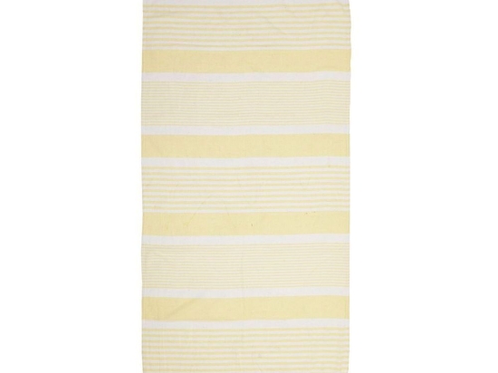 Πετσέτα Θαλάσσης - Παρεό Pestemal 5-46-807-0089 Yellow-White Ble Θαλάσσης 90x170cm 100% Βαμβάκι