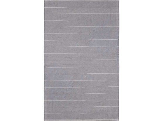 Πετσέτα Θαλάσσης Pestemal 5-46-807-0059 Grey-White Ble Θαλάσσης 100% Βαμβάκι