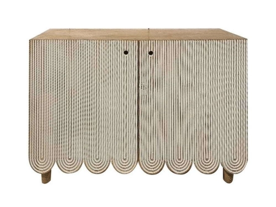 Μπουφές 3-50-245-0023 109x36x78cm Natural-White Inart