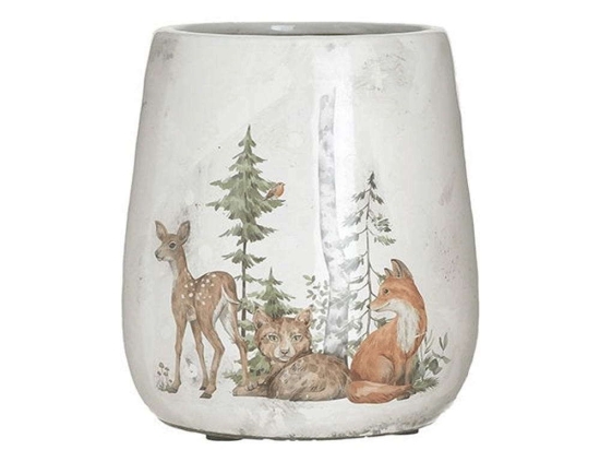 Βάζο Xmas 2-70-507-0004 Φ20x24cm Multi Inart