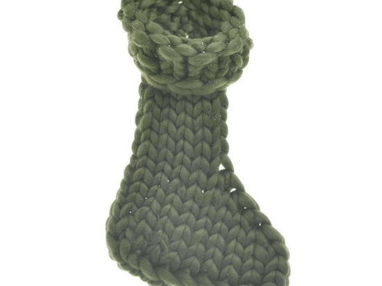 Χριστουγεννιάτικη Κάλτσα 2-40-769-0001 37x3x45cm Green Inart