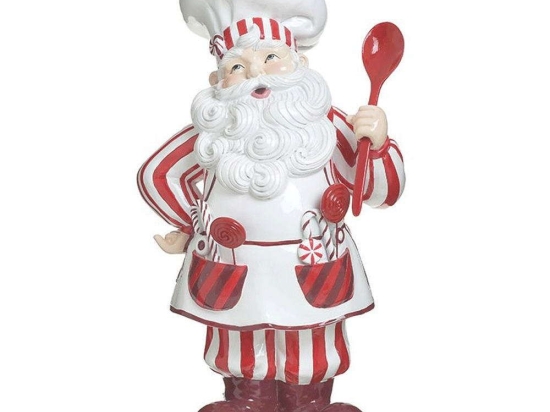 Άγιος Βασίλης 2-70-979-0063 26x20x47cm White-Red Inart