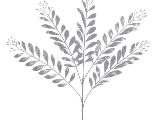 Κλαδί/Φυτό 2-85-084-0304 72cm Silver Inart