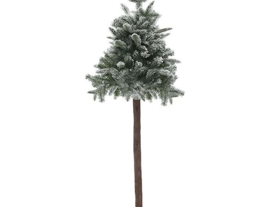 Χριστουγεννιάτικο Δέντρο Σε Βάση 2-85-566-0094 170cm (136Tips) White-Green Inart