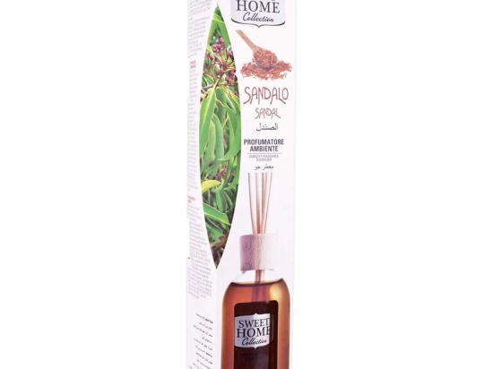 Αρωματικό Χώρου Με Στικς Sandalo 101055 100ml Sweet Home Collection
