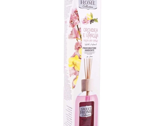 Αρωματικό Χώρου Με Στικς Orchidea E Vaniglia 101057 100ml Sweet Home Collection