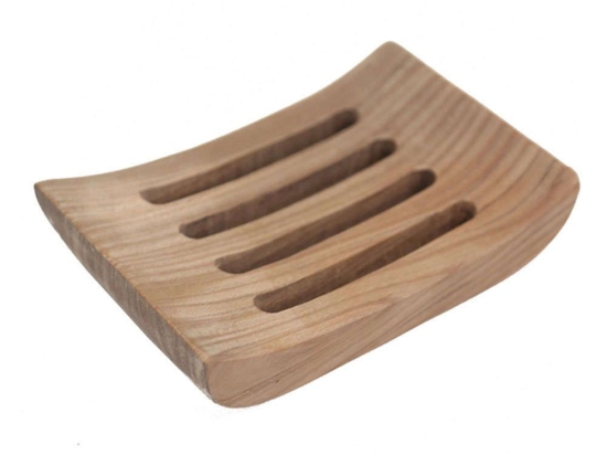Σαπουνοθήκη Soap Tray Terra 0490116 (16x11x3.5) Natural Soulworks Ξύλο