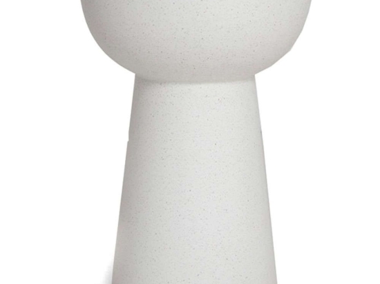 Σκαμπό Noria 0800004 41x41x54cm Terazzo White Soulworks