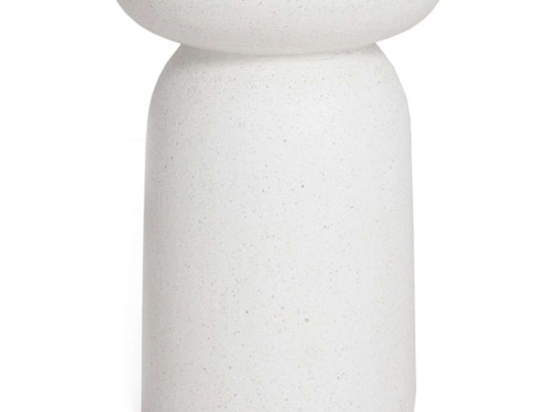 Σκαμπό Rieti 0800006 35x35x45cm Terazzo White Soulworks