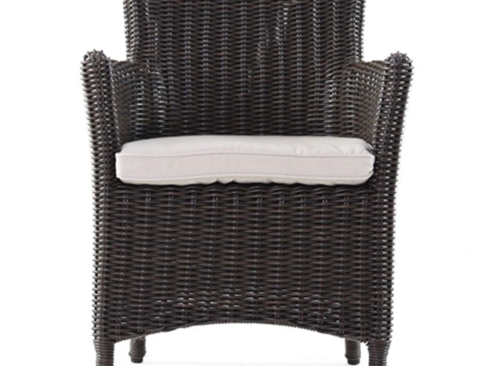 Καρέκλα Rio 140006 60x55x85cm Με Μαξιλάρι Wenge-Cream Soulworks
