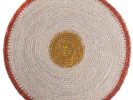 Σουπλά Morelos 840027 22x22cm Natural-Multi Soulworks Seagrass