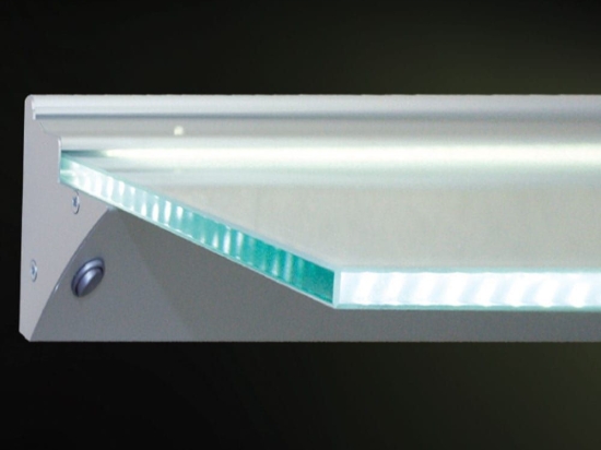 Ράφι Φωτιζόμενο Led monoTEO 200-188M900 90x17,6cm 4,8w 4000K Clear