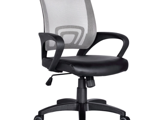 Καρέκλα Γραφείου BF2101 Grey-Black EO254.10 54x56x91/101 cm