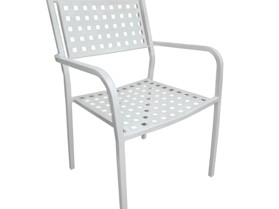 Πολυθρόνα Caprice White Ε5172,1 54x51x84 cm