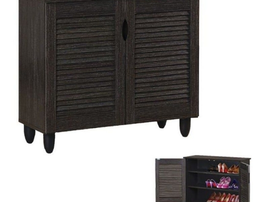 Παπουτσοθήκη Ε8372 77x34x68cm Zebrano Mdf