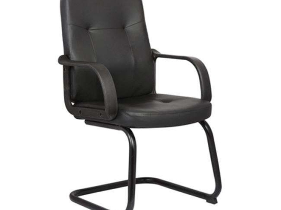Πολυθρόνα Υποδοχής BF1300V ΕΟ533 57x59x95cm Black