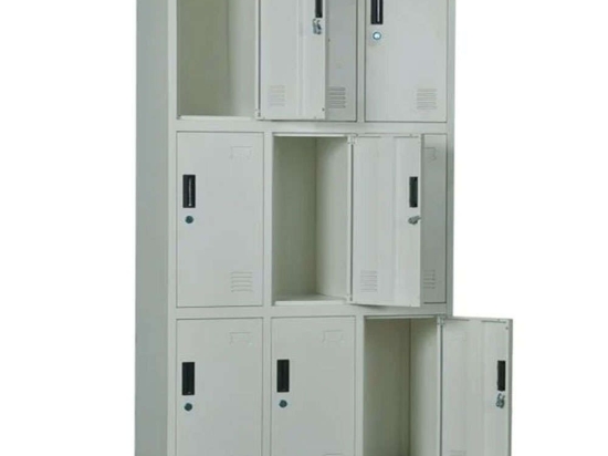 Φοριαμός 9 Θέσεων Ε6003,1 90x40x185cm Grey