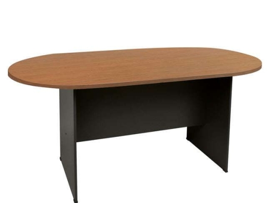 Τραπέζι Συνεδρίου -Α Oval ΕΟ122,1New Dark Grey-Cherry
