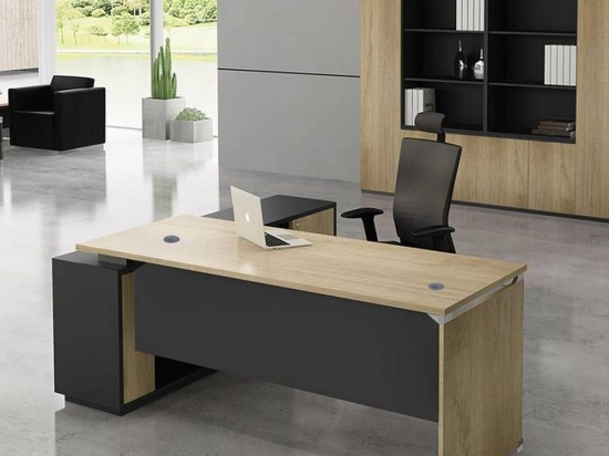 Γραφείο Project Δεξιά Γωνία Sonoma/Grey ΕΟ936,R 200x90/200x40 H.75/65cm