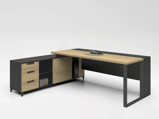 Γραφείο Project Sonoma/Grey ΕΟ918 160x70/160x40 (H.75)cm