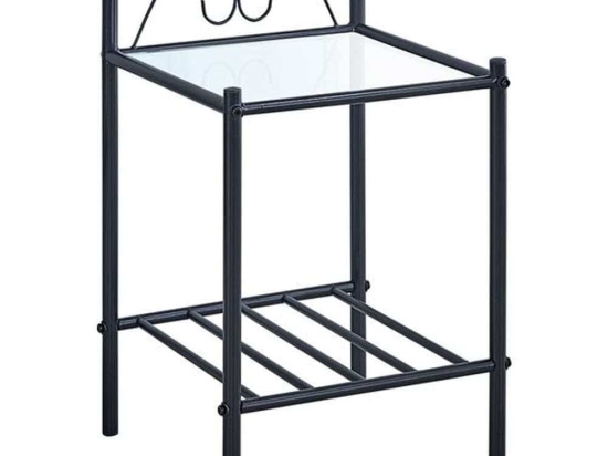 Kομοδίνο Rado Ε8013,1 40x40x64cm Black