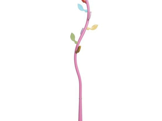 Καλόγερος Woody ΕΜ191,2 Φ37x170cm Pink Μέταλλο