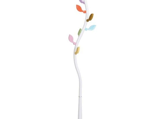 Καλόγερος Woody ΕΜ191,3 Φ37x170cm White Μέταλλο