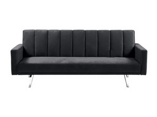 Καναπές - Κρεβάτι Hit Ε9441,2 198x86x81cm/180x104x41cm Dark Grey Μέταλλο,Ύφασμα,Ξύλο