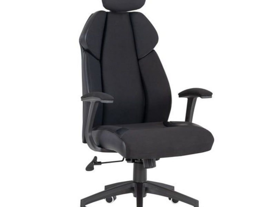 Πολυθρόνα Γραφείου Διευθυντή BF8300 64x72x122/130cm Black