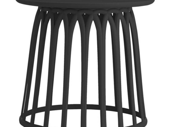 Τραπεζάκι Saba Ε382,2 Φ50x45cm Black