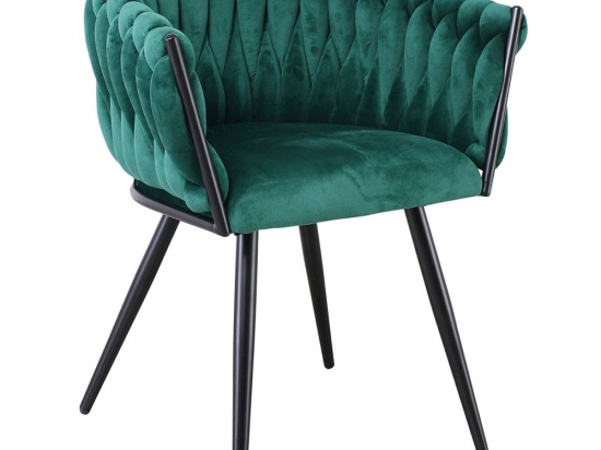 Πολυθρόνα Verdi ΕΜ786,1 64x54x80cm Black-Green