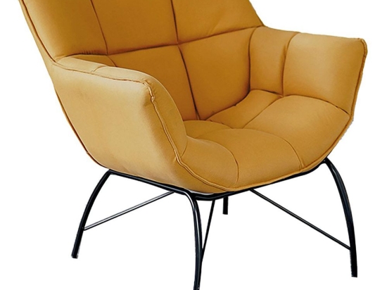 Πολυθρόνα Adams Ε7114,2 72x79x77cm Yellow