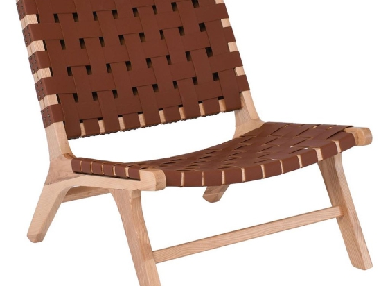 Καρέκλα Dune Ε7516,1 67x78x77cm Natural-Brown