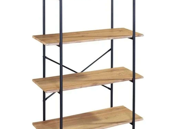 Ραφιέρα ΕΟ445,2 80x34x112cm Black-Sonoma