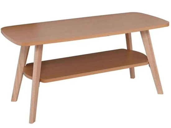 Τραπεζάκι Σαλονιού Fini Ε7748,1 100x48x45cm Natural