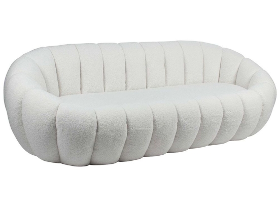Καναπές Τριθέσιος Beverly Ε7162,1 199x96x62cm White