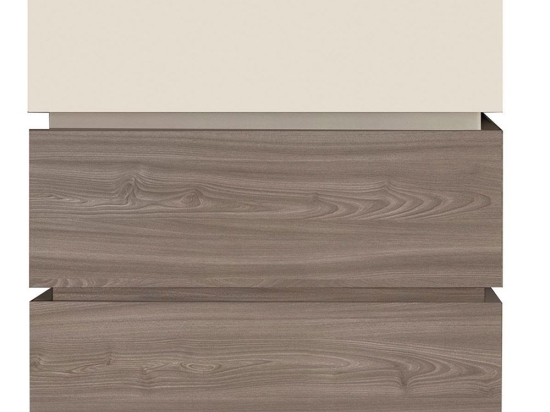 Συρταριέρα Vanity Ε7352,2 60x40x66cm Walnut-Ecru