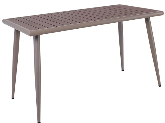 Τραπέζι Κήπου Serrano Ε6893,1 150x80x75cm Cappuccino-Beige