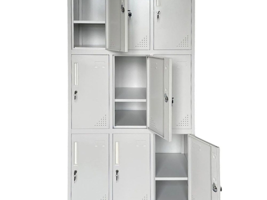 Φοριαμός 9 Θέσεων Ε6003,2 90x40x185cm Grey