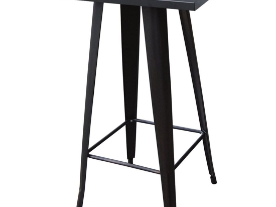 Τραπέζι Bar Relix Ε5203,1 60x60x103cm Black