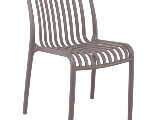 Καρέκλα Στοιβαζόμενη Moda-N Ε3801,3Ν 51x57x78cm Beige-Sand
